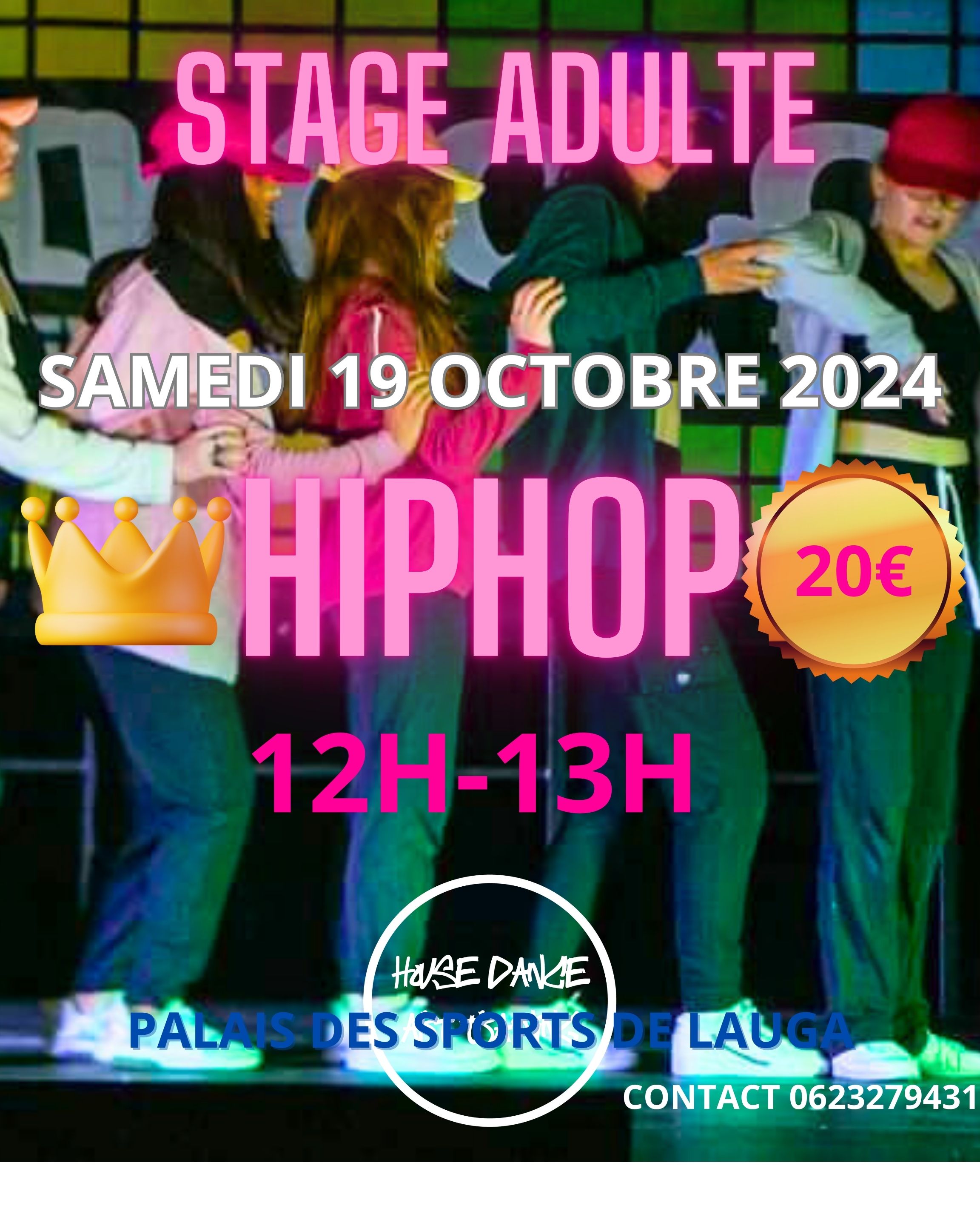 Inscriptions stage hiphop adulte